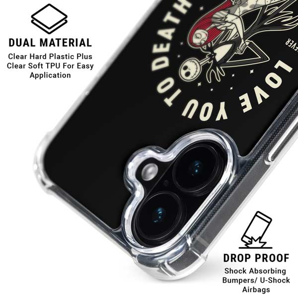 Disney The Nightmare Before Christmas Love You To Death iPhone 17 MagSafe Case