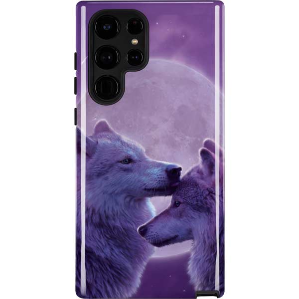 Loving Wolves by Vincent Hie Galaxy Cases