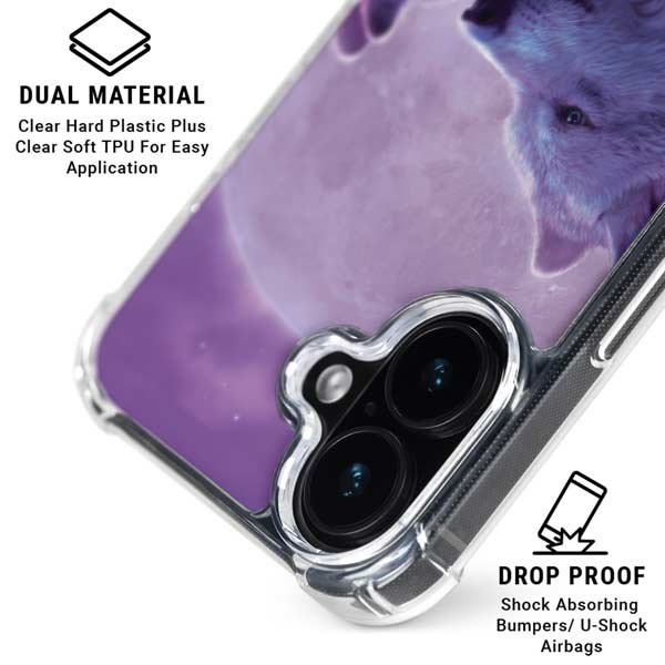 Loving Wolves by Vincent Hie iPhone 17 MagSafe Case