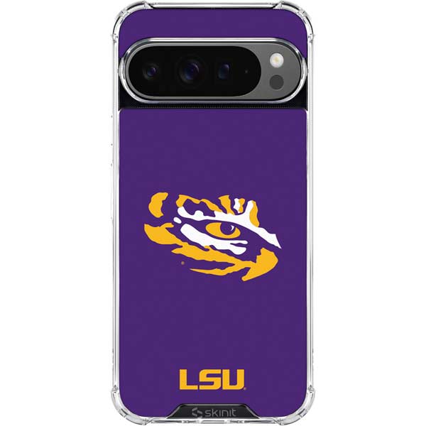 LSU Tiger Eye Logo Google Pixel 10 Pro XL Clear Case