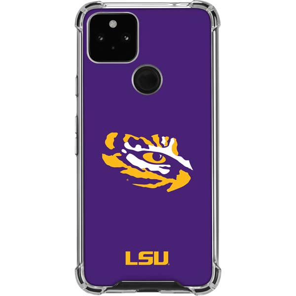 LSU Tiger Eye Logo Pixel Cases