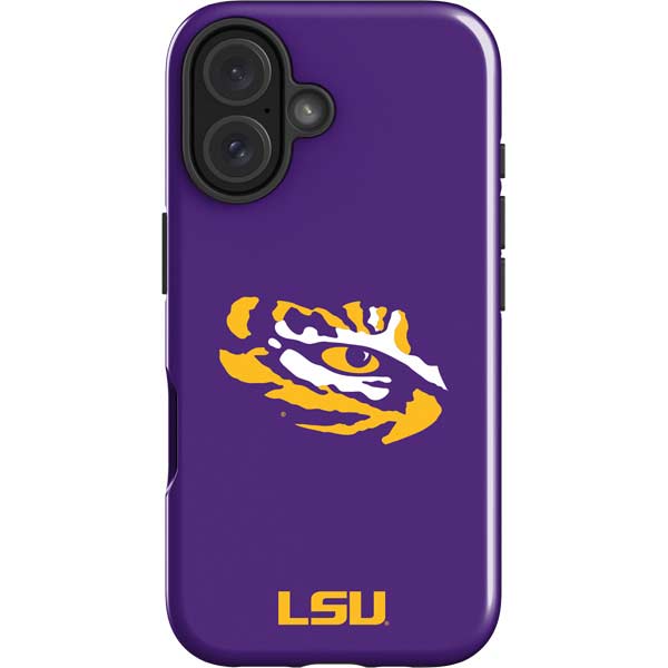 LSU Tiger Eye Logo iPhone 17 Impact Case