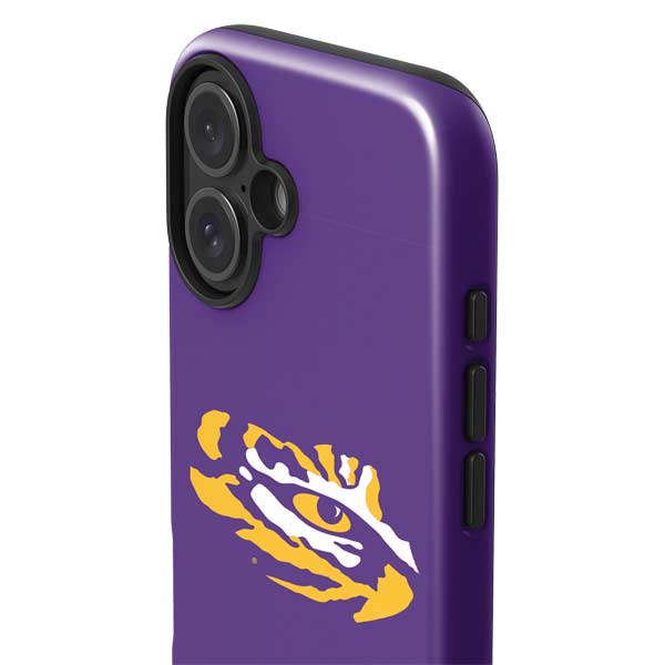 LSU Tiger Eye Logo iPhone 17 Impact Case