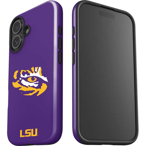 LSU Tiger Eye Logo iPhone 17 Impact Case
