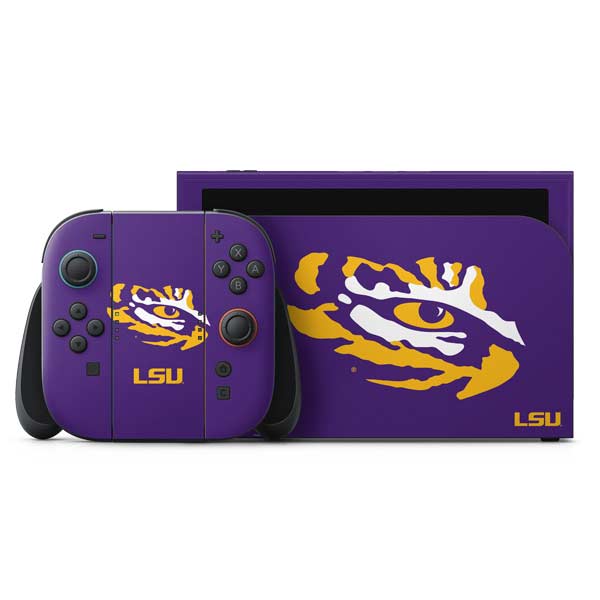 LSU Tiger Eye Logo Nintendo Switch 2 (2025) with Joy-Con Skin