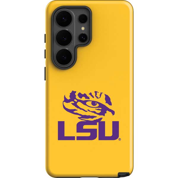 LSU Tiger Eye Logo Yellow Galaxy S26 Ultra Impact Case – Skinit