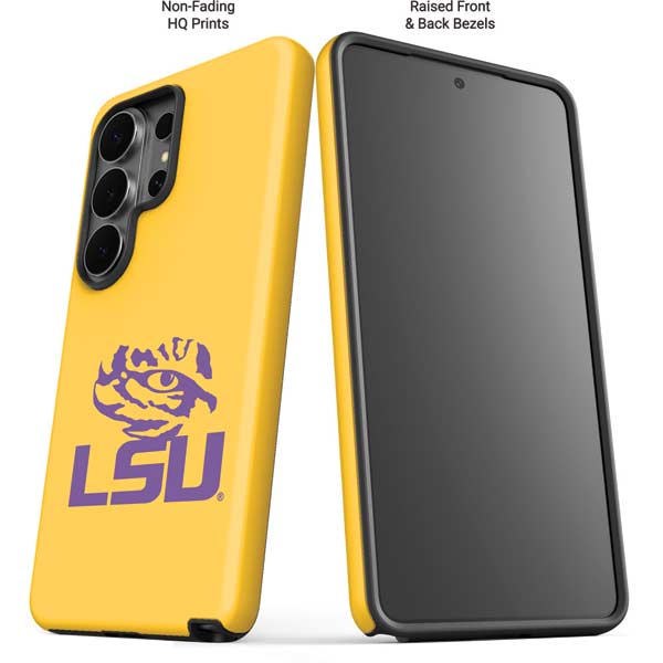 LSU Tiger Eye Logo Yellow Galaxy S26 Ultra Impact Case