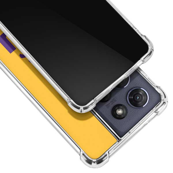 LSU Tiger Eye Logo Yellow Moto G 5G (2025) Clear Case
