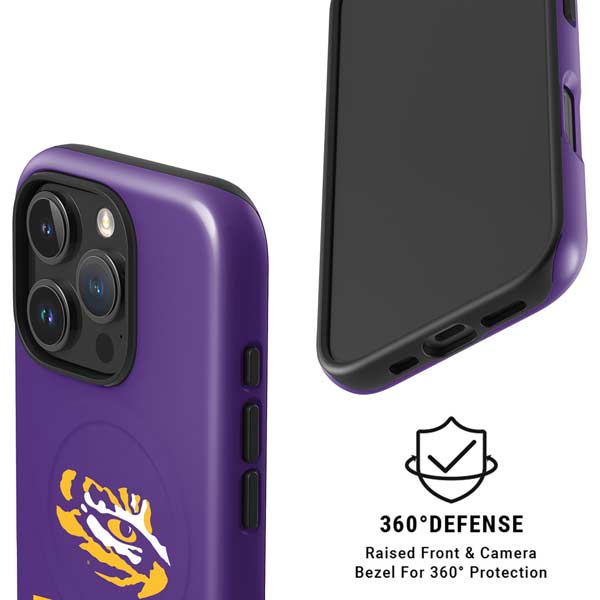 LSU Tigers Baton Rouge iPhone 16 Pro Max Magsafe Impact Case