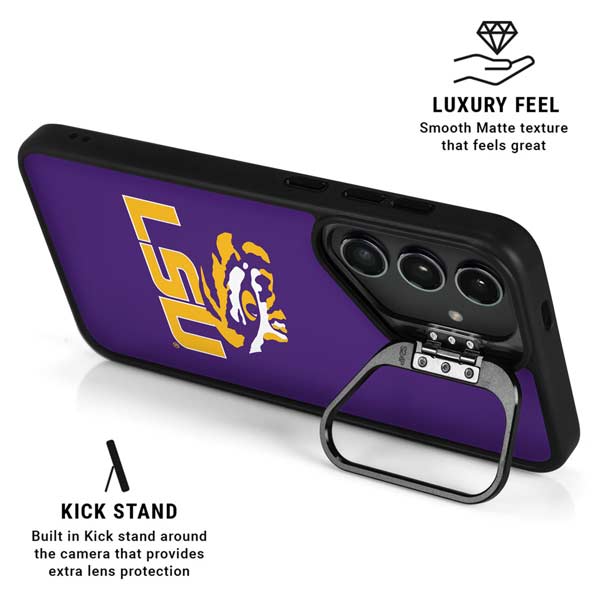 LSU Tigers Mascot Galaxy S26 Kickstand Case