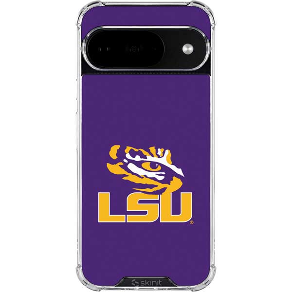 LSU Tigers Mascot Google Pixel 10 Clear Case