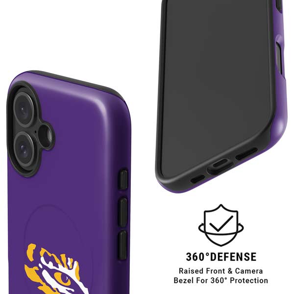 LSU Tigers Mascot iPhone 16 Plus Magsafe Impact Case