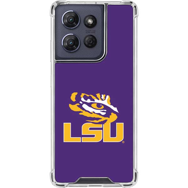 LSU Tigers Mascot Moto G 5G (2025) Clear Case