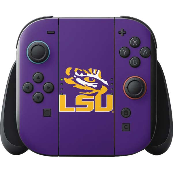 LSU Tigers Mascot Nintendo Switch 2 (2025) with Joy-Con Skin