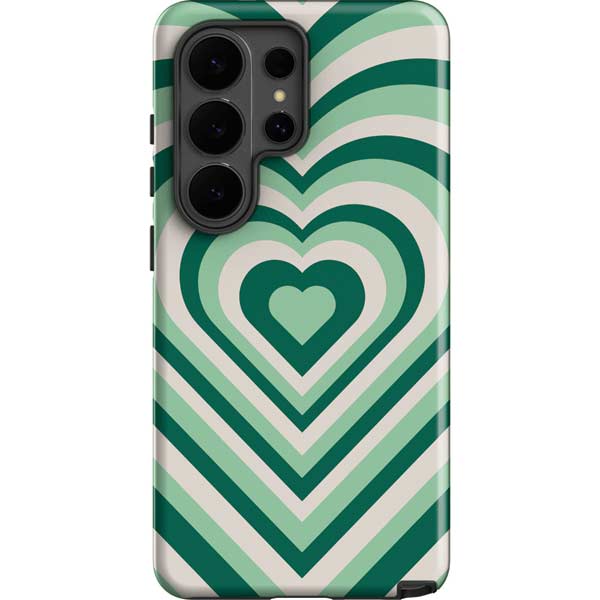 Lucky Heart Pattern Galaxy S26 Ultra Impact Case