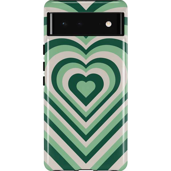 Lucky Heart Pattern Pixel Cases