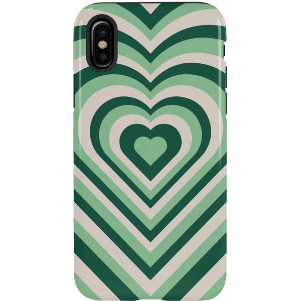 Lucky Heart Pattern iPhone Cases