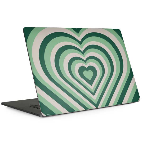 Lucky Heart Pattern MacBook Skins