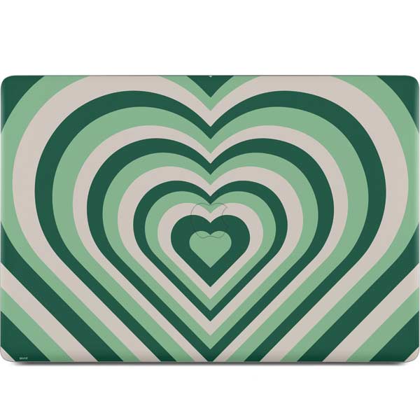 Lucky Heart Pattern MacBook Skins
