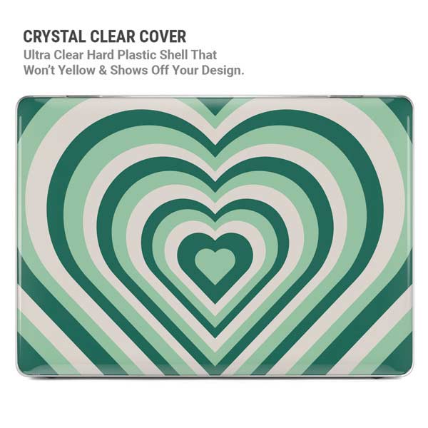 Lucky Heart Pattern MacBook Cases
