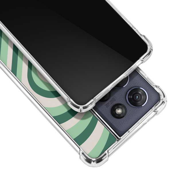 Lucky Heart Pattern Moto G 5G (2025) Clear Case