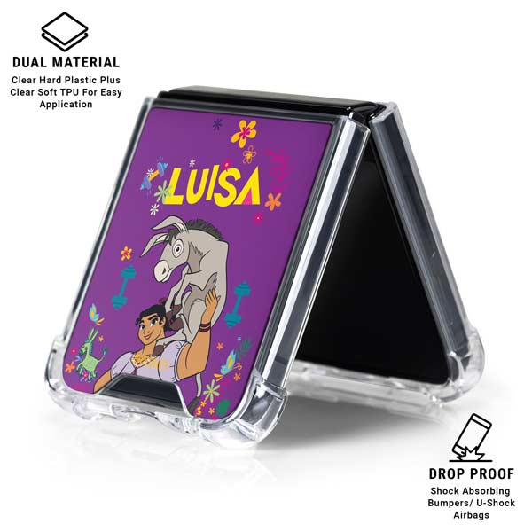 Disney Encanto Luisa Galaxy Z Flip7 Clear Case