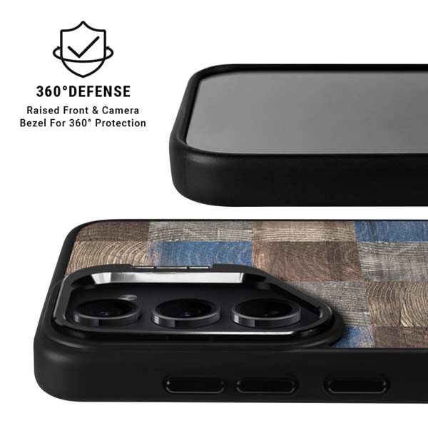 Lumber Grid Galaxy S26 Ultra Kickstand Case