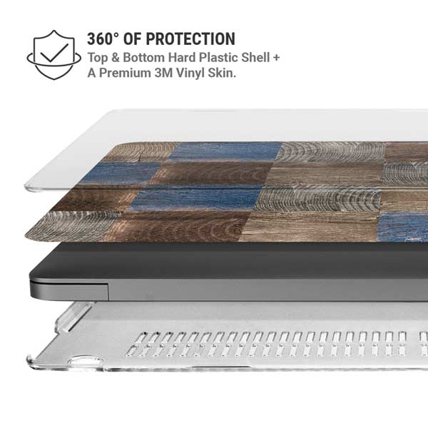 Lumber Grid MacBook Pro 14in (2021-24) Case plus Skin