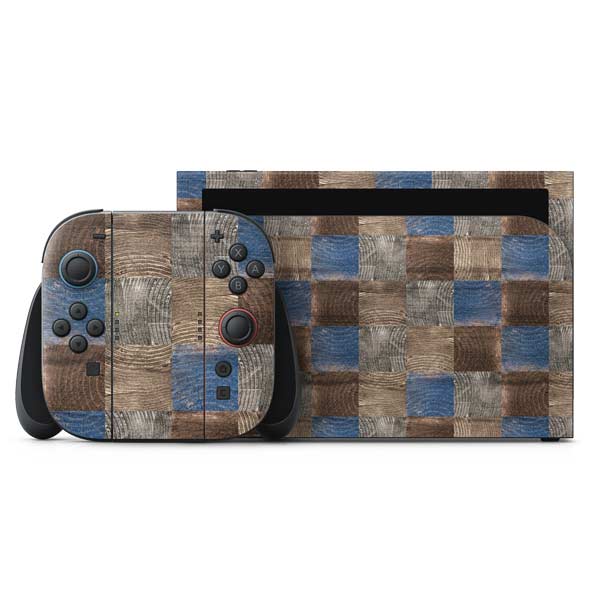 Lumber Grid Nintendo Switch 2 (2025) with Joy-Con Skin