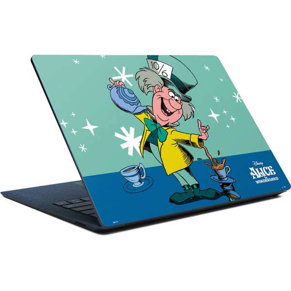 Disney Alice in Wonderland Mad Hatter Tea Party Surface Laptop Skin
