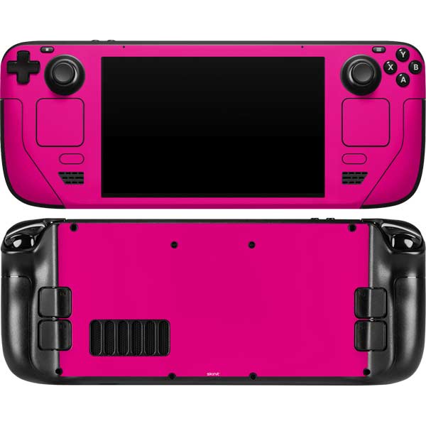 Magenta Computer Magenta Steam Deck Handheld Gaming Computer OLED Skin – Skinit