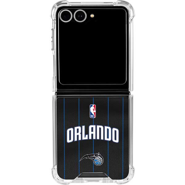 NBA Orlando Magic Jersey Galaxy Z Flip7 Clear Case