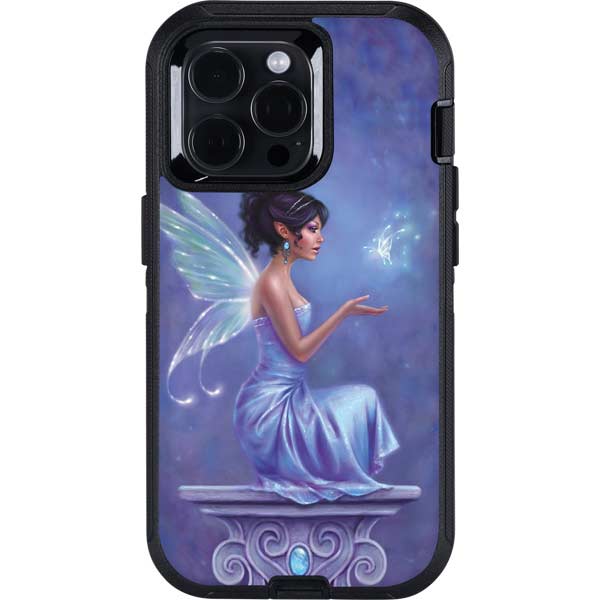 Magical Butterfly Fairy by Rachel Anderson Otterbox Defender iPhone Skin