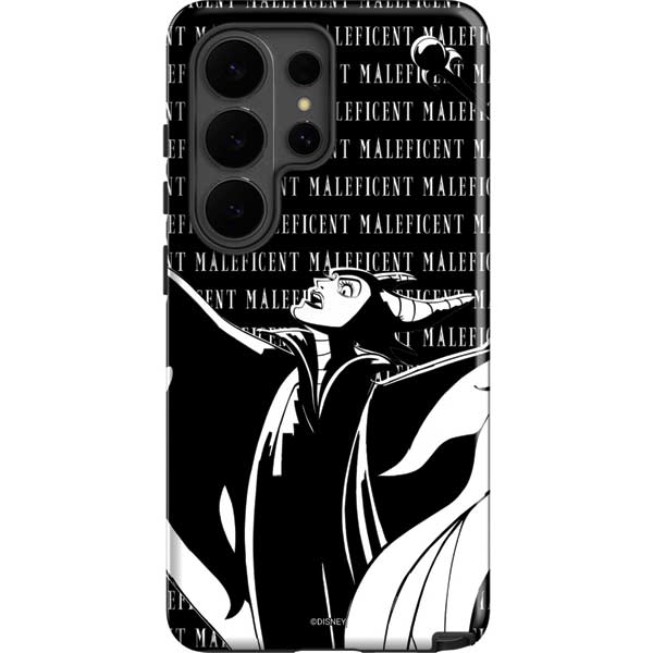Disney Villains Maleficent Black and White Galaxy S26 Ultra Impact Case
