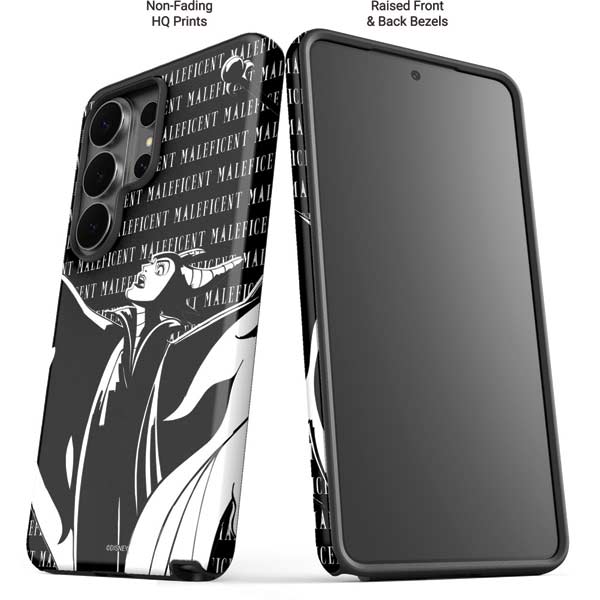 Disney Villains Maleficent Black and White Galaxy S26 Ultra Impact Case