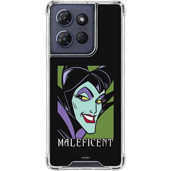 Disney Villains Maleficent Moto G 5G (2025) Clear Case
