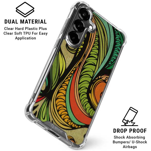 Malestrom 70s Inspired Galaxy S26 Plus Clear Case