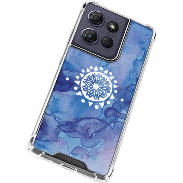 Mandala Symmetry Moto G 5G (2025) Clear Case