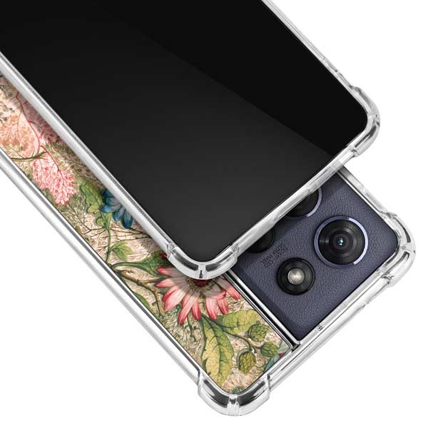Marbled Paper by William Kilburn Moto G Power 5G (2025) Clear Case