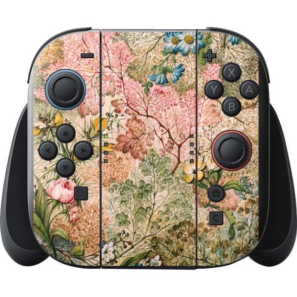 Marbled Paper by William Kilburn Nintendo Switch 2 (2025) with Joy-Con Skin