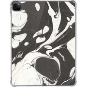 Marbleized Black iPad Pro 11in (2024) Clear Case