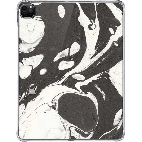 Marbleized Black iPad Pro 11in (2024) Clear Case
