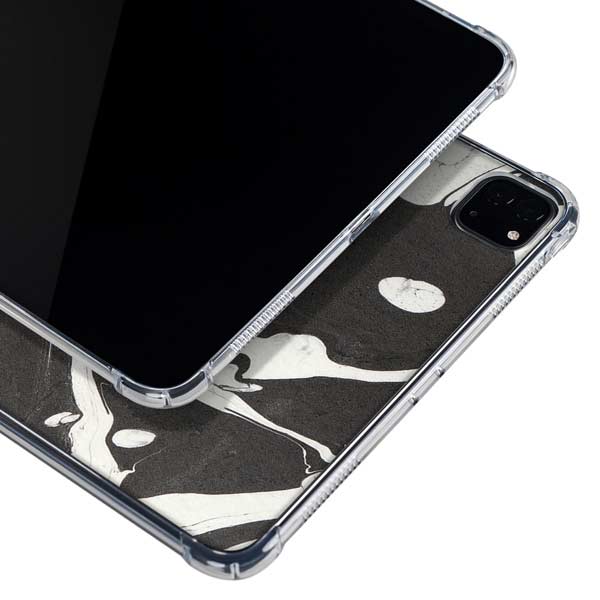 Marbleized Black iPad Pro 11in (2024) Clear Case