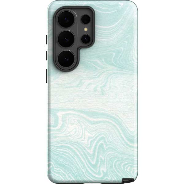 Marbleized Mint Galaxy S26 Ultra Impact Case