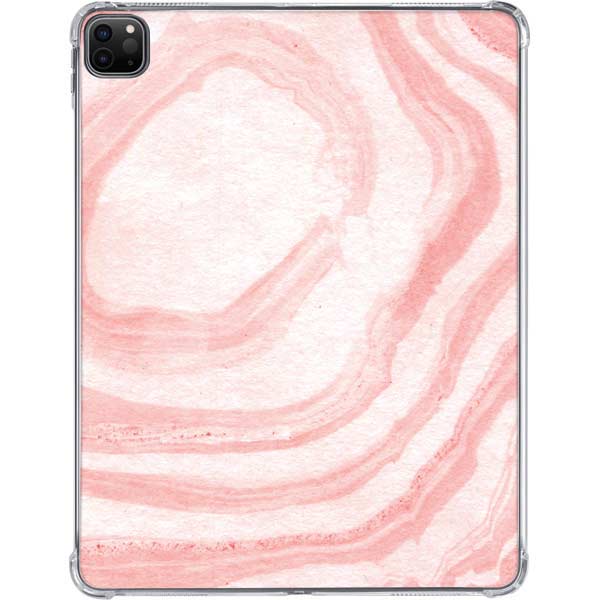 Marbleized Pink iPad Pro 11in (2024) Clear Case