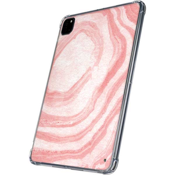 Marbleized Pink iPad Pro 11in (2024) Clear Case