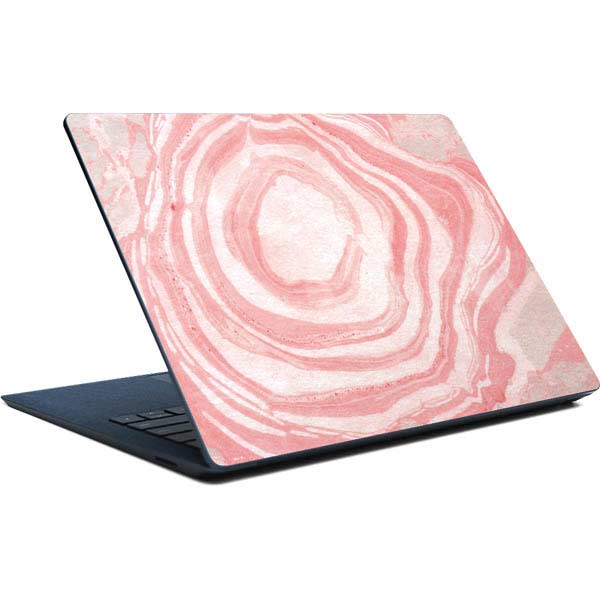 Marbleized Pink Surface Laptop Skin