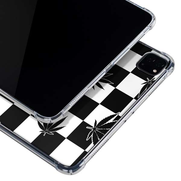 Marijuana Checkered iPad Pro 11in (2024) Clear Case