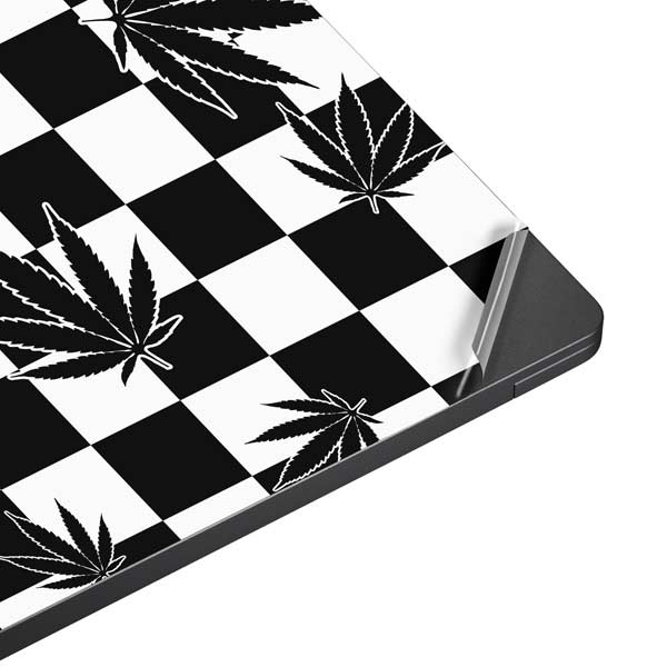 Marijuana Checkered Surface Laptop 7 15in Skin
