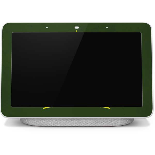 Marijuana Leaf Light Green Google Home Hub Skin
